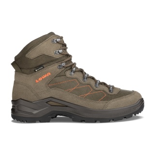 Lowa Hiking Shoes Taurus Pro Mid GTX (All Terrain, Suede Leather, Waterproof) Brown Men