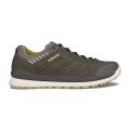 Lowa Everyday Travel Shoes Malta Low GTX (suede leather, waterproof) olive green/mustard Men