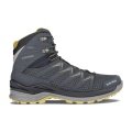 Lowa Hiking-Travel Shoes Innox Pro Mid GTX (All-Terrain, Synthetic/Textile, Waterproof) Steel Blue/Mustard Yellow Men