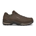 Lowa Hiking Shoes Renegade Low Wide GTX (All-Terrain, waterproof, Wide) espresso brown/beige Men