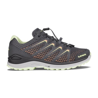 Lowa Hiking Shoes Maddox Low GTX (Multifunction, Textile/Synthetic, Waterproof) Graphite/Mint Women