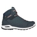 Lowa Everyday Travel Shoes Locarno QC GTX (waterproof) navy blue/mandarin Women