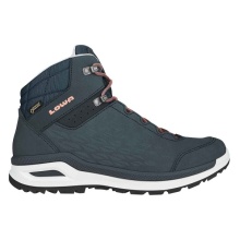 Lowa Everyday Travel Shoes Locarno QC GTX (waterproof) navy blue/mandarin Women