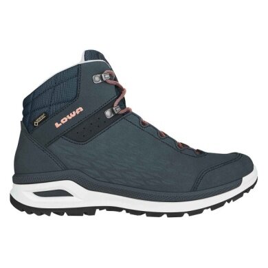 Lowa Everyday Travel Shoes Locarno QC GTX (waterproof) navy blue/mandarin Women