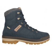 Lowa Winter Boots Isarco III Mid GTX (Suede Leather, Waterproof) Navy Blue Men