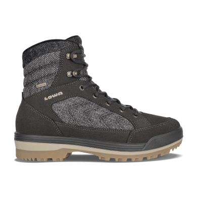 Lowa Winter Boots Isarco GTX (waterproof) anthracite gray/beige Men