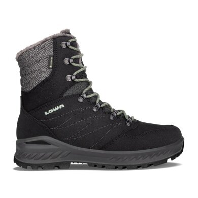 Lowa Winter Boots Nabucco GTX (Suede, Waterproof) Black/Jade Women