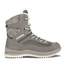 Lowa Winter Boots Ella GTX (suede leather, waterproof) stone grey/mint girls