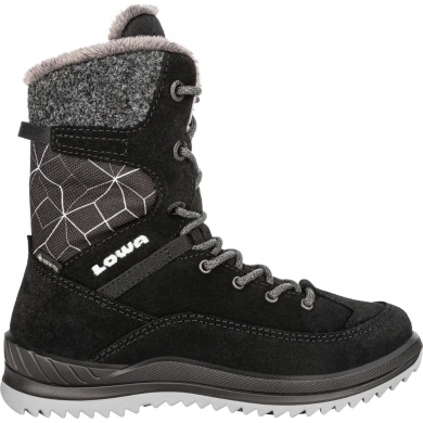 Lowa Winter Boots Bianca GTX (suede leather, waterproof) black Kids