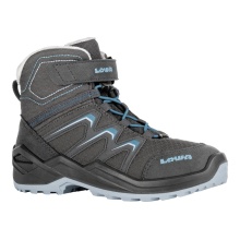 Lowa Winter Shoes Maddox Warm GTX Kid (waterproof) graphite/aquamarine Children