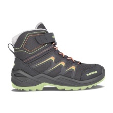 Lowa Winter Shoes Maddox Warm GTX Kid (waterproof) graphite/mint Children