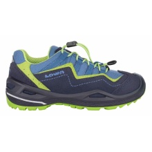 Lowa Multifunction Shoes Robin EVO GTX Low (waterproof, suede leather) navy blue/lime Children