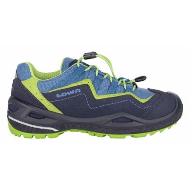 Lowa Multifunction Shoes Robin EVO GTX Low (waterproof, suede leather) navy blue/lime children