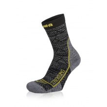 Lowa Hiking-Trekking Socks (Merino Wool, Honeycomb Structure) Black Children - 1 Pair