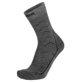 Lowa Hiking Sock Crew Trekking (Merino Wool, Honeycomb Structure) Grey - 1 Pair