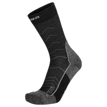 Lowa Hiking Sock Crew Trekking (Merino Wool, Honeycomb Structure) black - 1 Pair