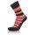 Lowa Day Sock Crew Everyday (Merino/Cotton) pink/black striped - 1 pair