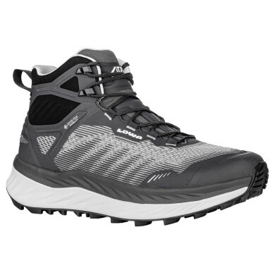 Lowa Trail Running Shoes Fortux GTX QC (Speed Hiking, waterproof) black/white ladies