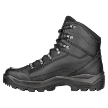 Lowa Military Boots Work Shoes Renegade II GTX MID TF (Smooth Leather, Waterproof) Black Men