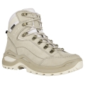 Lowa Hiking Shoes Renegade Evo Mid GTX (All-Terrain, Nubuck Leather, Waterproof) Champagne/Panna Ladies