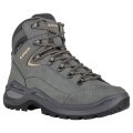 Lowa Hiking Shoes Renegade Evo Mid GTX (All-Terrain, Nubuck Leather, Waterproof) Graphite Grey/Apricot Ladies