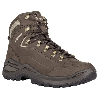 Lowa Hiking Shoes Renegade EVO LL Mid (All-Terrain, Nubuck Leather) espresso/anthracite Ladies