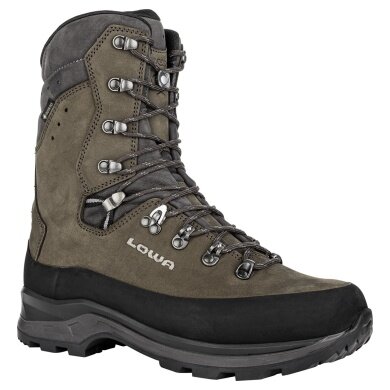 Lowa Hiking Boots Tibet Evo GTX Hi (Mountain Boots, Nubuck Leather, Waterproof) Sepia Brown/Slate Men