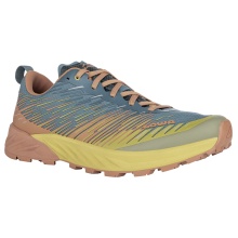 Lowa Trail Running Shoes Amplux (Synthetic, Lightweight) Rust/Petrol Blue Men