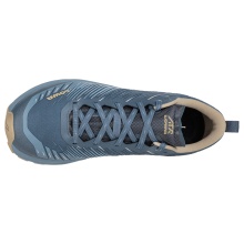 Lowa Trail Running Shoes Amplux (Synthetic, Lightweight) Jeans Blue/Dune Men