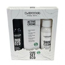 Lowa Shoe Care SET Care ECO neutral (1x Water Stop ECO, 1x Active Cream, 1x Shoe Clean) - 1 Set