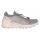 Lowa Sneaker Running Shoes Fusion Low (knitted material, sock-like entry) anthracite grey/pink Women