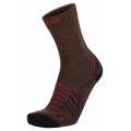 Lowa Hiking Sock Crew Renegade (Merino Wool/Polyamide) mahogany brown - 1 Pair