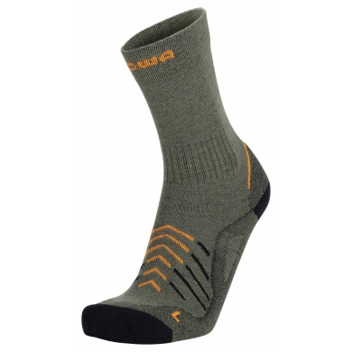 Lowa Hiking Sock Crew Renegade (Merino Wool/Polyamide) forest green - 1 Pair