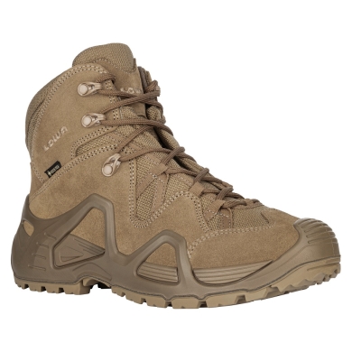 Lowa Military Boots Work Shoes Zephyr GTX MID TF (suede leather, waterproof) coyote OP Women