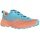 Lowa Trail Running Shoes Amplux (Synthetic, Lightweight) Orange/Arctic Blue Women