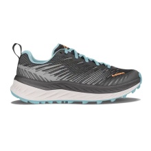 Lowa Trail Running Shoes Fortux (Synthetic, Lightweight) Grey/Arctic Blue Women