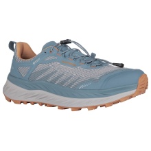 Lowa Trail Running Shoes Fortux GTX (Synthetic, Lightweight, Waterproof) Smoke Blue/Rust Men's