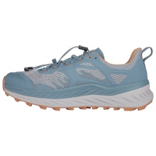 Lowa Trail Running Shoes Fortux GTX (Synthetic, Lightweight, Waterproof) Smoke Blue/Rust Men's