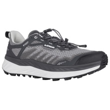 Lowa Trail Running Shoes Fortux GTX (Synthetic, Lightweight, Waterproof) Black/White Men's