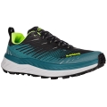 Lowa Trail Running Shoes Fortux (Synthetic, Lightweight) Petrol/Lime Green Men