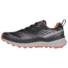 Lowa Trail Running Shoes Fortux (Synthetic, Lightweight) Grey/Flame Men