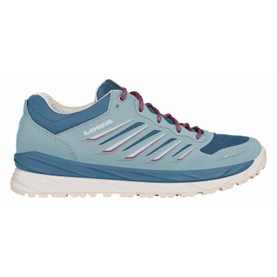 Lowa Everyday Travel Shoes Axos Low GTX (All-Terrain, waterproof) arctic blue/grape Women