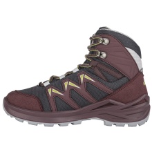 Lowa Hiking-Travel Shoes Innox Pro MID GTX Junior (Synthetic/Textile, waterproof) pink/dark green Kids