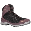 Lowa Hiking-Travel Shoes Innox Pro Mid GTX (All-Terrain, Synthetic/Textile, Waterproof) Black/Pink Women