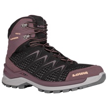 Lowa Hiking-Travel Shoes Innox Pro Mid GTX (All-Terrain, Synthetic/Textile, Waterproof) Black/Pink Women