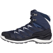 Lowa Hiking-Travel Shoes Innox Pro Mid GTX (All-Terrain, Synthetic/Textile, Waterproof) Navy Blue/White Men