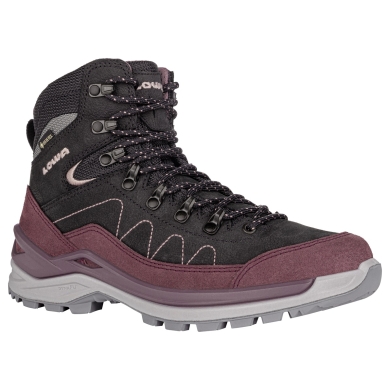 Lowa Everyday Travel Shoes Toro Pro Mid GTX (waterproof) black/dusty pink Ladies