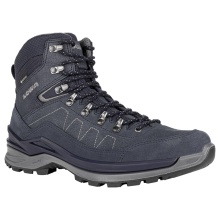 Lowa Wander-Travel Shoes Toro Pro Mid GTX (Suede-Nubuck Leather, Waterproof) Navy Blue Men's