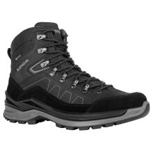 Lowa Wander-Travel Shoes Toro Pro Mid GTX (Suede-Nubuck Leather, Waterproof) Black Men's