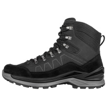 Lowa Wander-Travel Shoes Toro Pro Mid GTX (Suede-Nubuck Leather, Waterproof) Black Men's